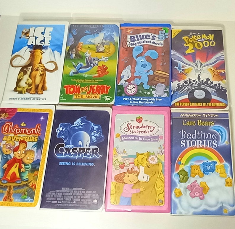 Childrens VHS Movies/cartoonsvcrpokémon the Movie 2000care Etsy