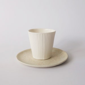 Translucent textured porcelain mug image 7