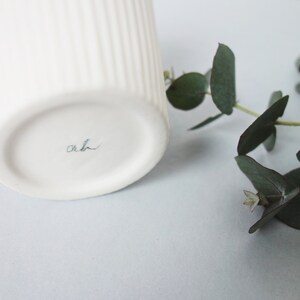 Translucent textured porcelain mug image 3