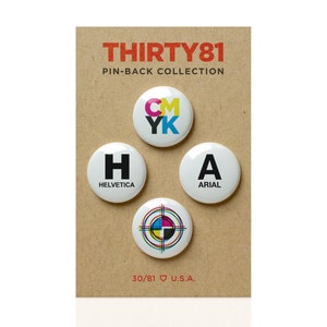 Designer Horror Pin-Back Button Set