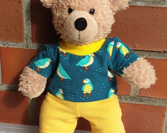 Shirt +Hose * Kleidung für 28-30cm Bär Teddy*Bärenkleidung