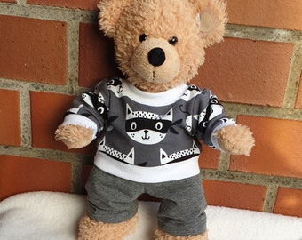 Pulli+Hose*Kleidung für 28-30cm Bär Teddy*Bärenkleidung