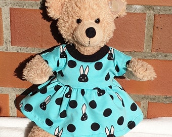 Teddy Kleid Slip Haarband*Kleidung für 28-30cm Bär Teddy*Bärenkleidung