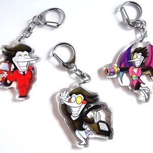 Spamton Eras Acrylic Keychains