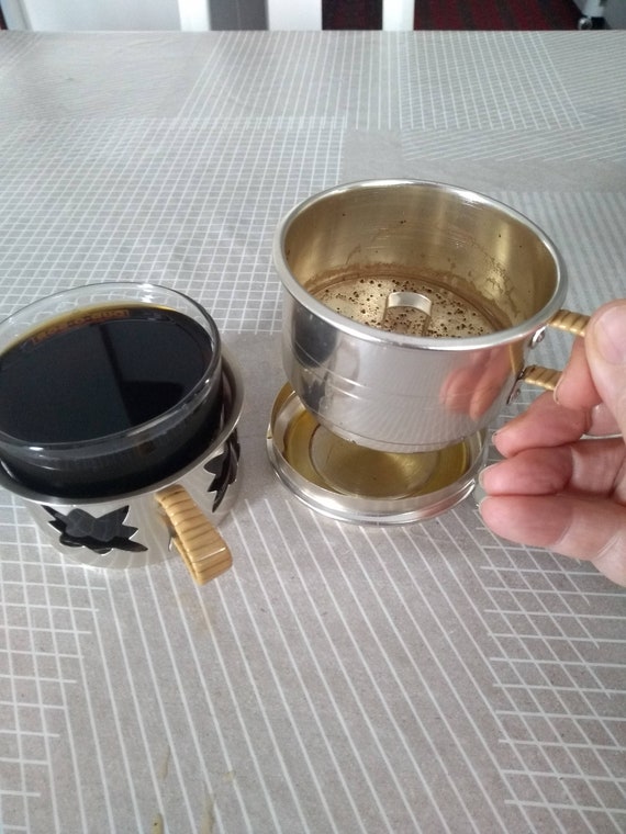 filtre à café a poser sur la tasse à café - filtre à café du Viêt-Nam