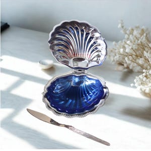 Seashell butter dish - Etsy 日本