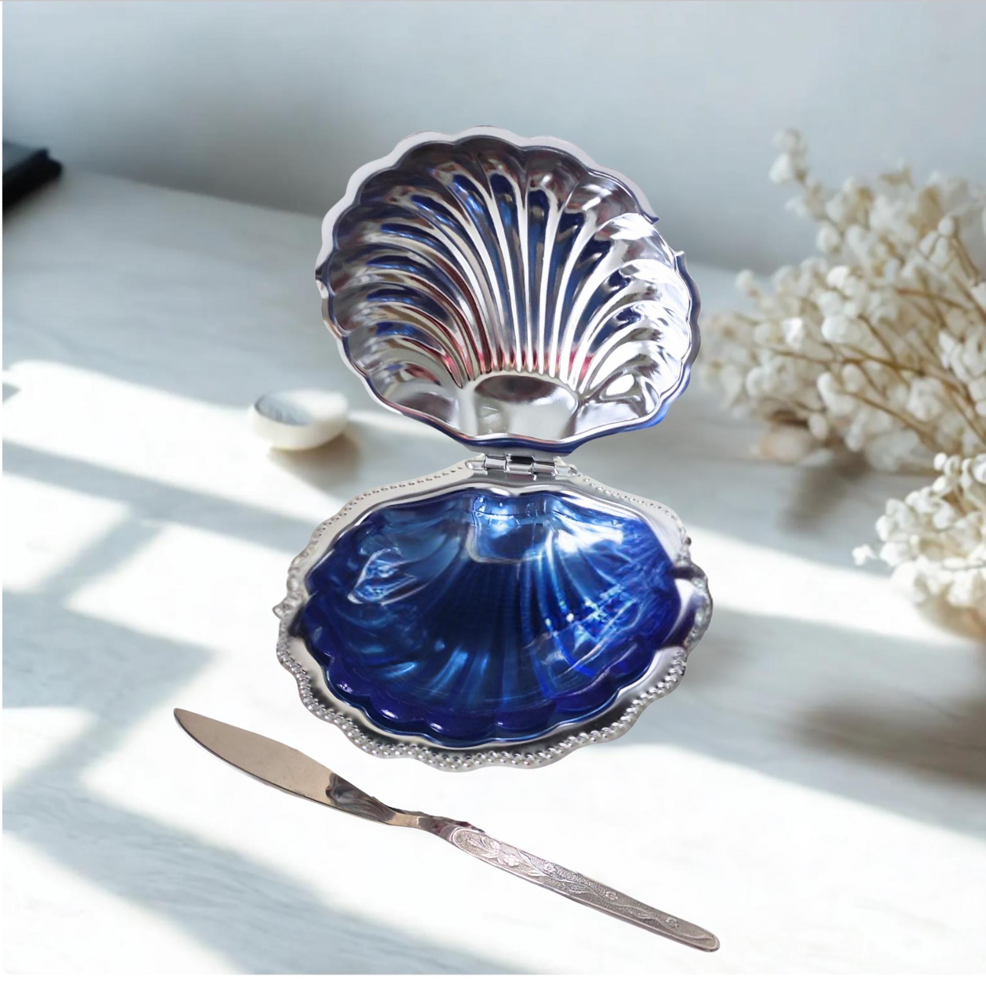 Seashell butter dish - Etsy 日本
