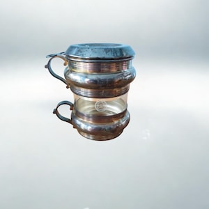 Vintage Belgian Glass Coffee Filter: 70s Pour Over Brewer