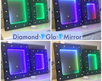 Diamond GLO Mirror DGM20 Dream Color APP Controlled LED infinity mirror