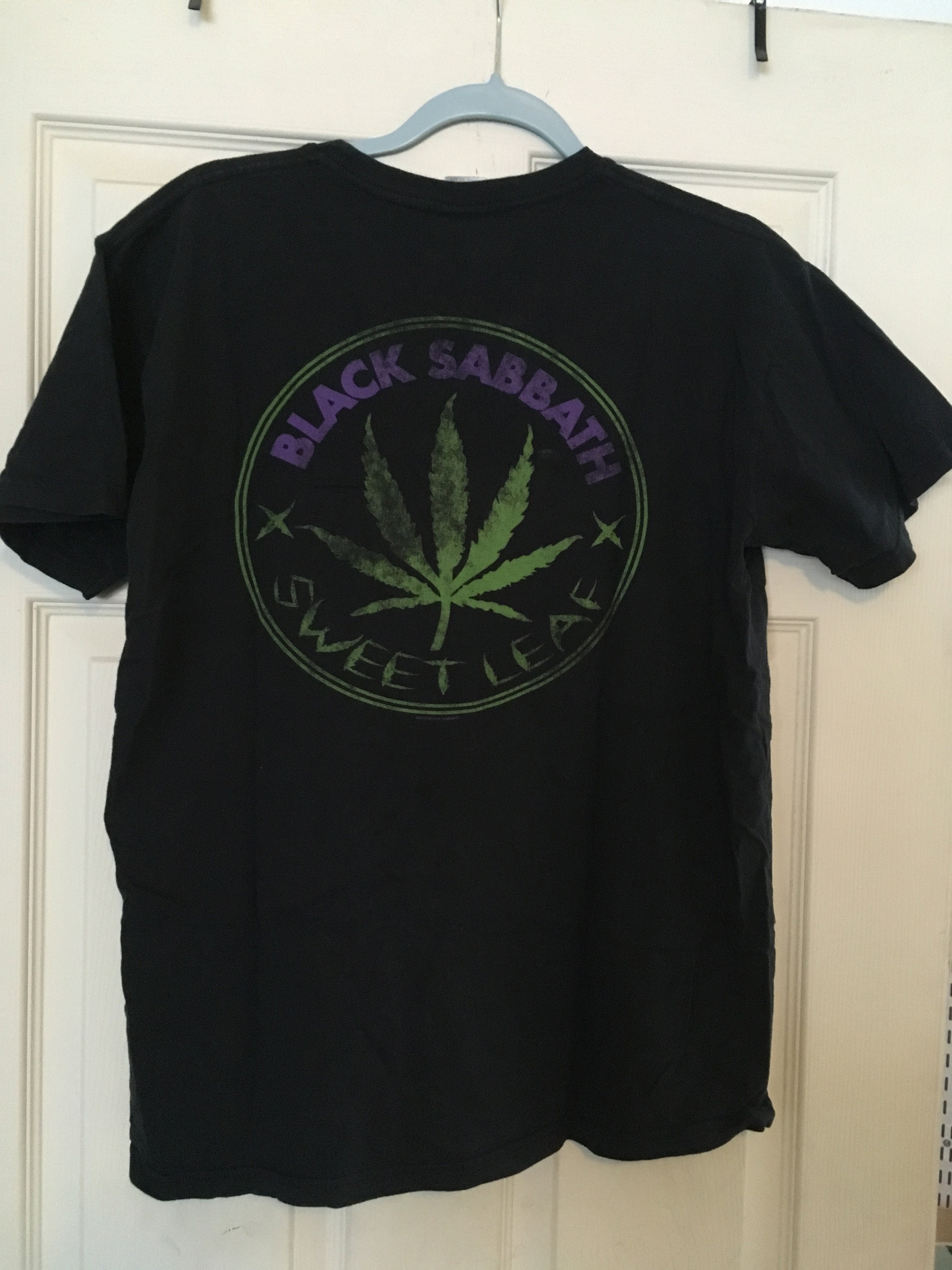 Black sabbath sweet leaf shirt Clearance
