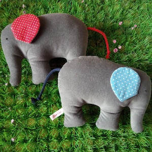 stuffed animal elephant organic cotton