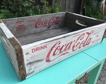 Vintage Beverage Box, Coca Cola, Box