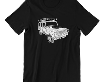 British 4x4 t shirt, 110, British, Classic, v8, Uk, 4x4 shirt, off road