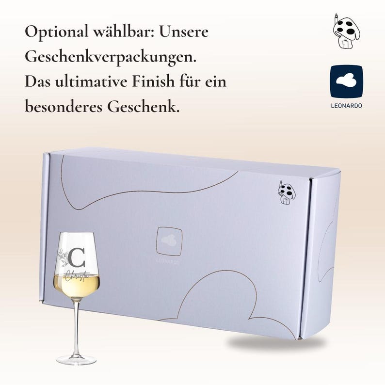 Wine glass with engraving * Best Dad in the World * - Birthday, Father's Day or Christmas "Ralf" Leonardo image 7