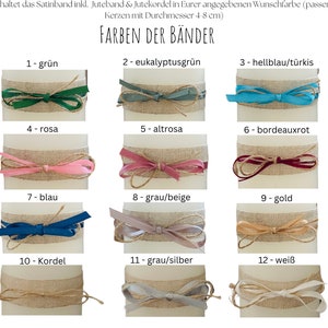 Kerzen Band Jute Spitze weiss Kordel zum dekorieren der Kerze im Set DIY Kommunionkerze Taufkerze Hochzeitskerze Bild 1