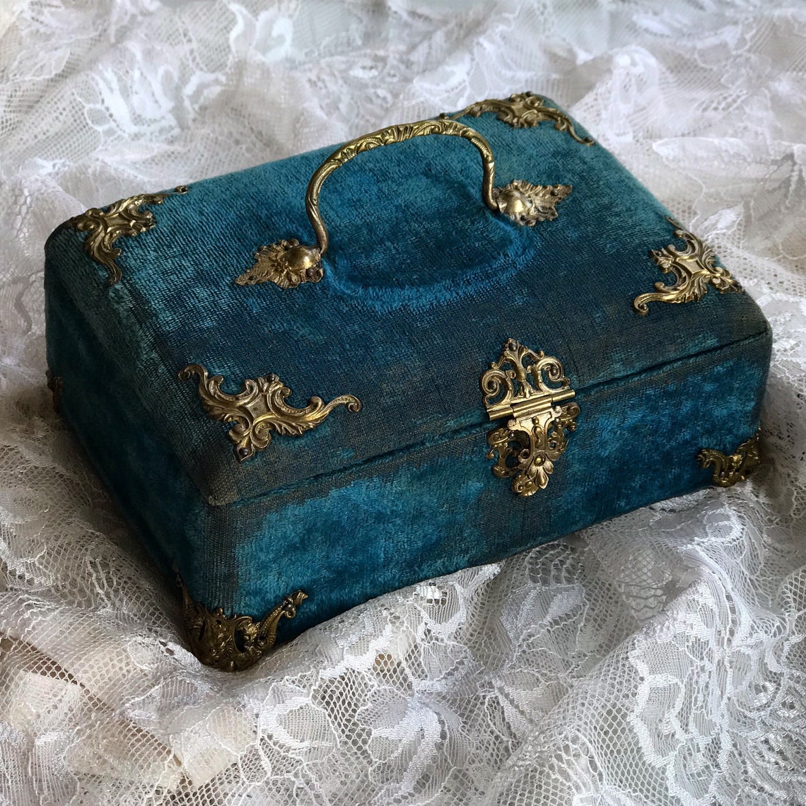 Exquisite Victorian Napoleon III Sewing / Jewelry Box in | Etsy