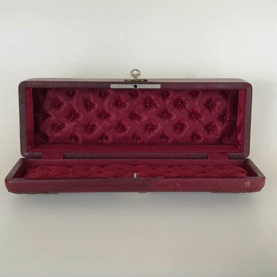 Stunning antique Napoleon III glove / jewelry box… - image 4