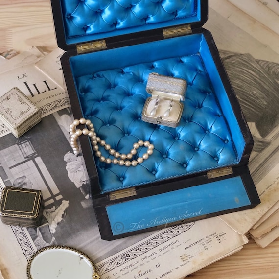 19世紀ナポレオンⅢ世時代のジュエリーケース【フランスアンティーク