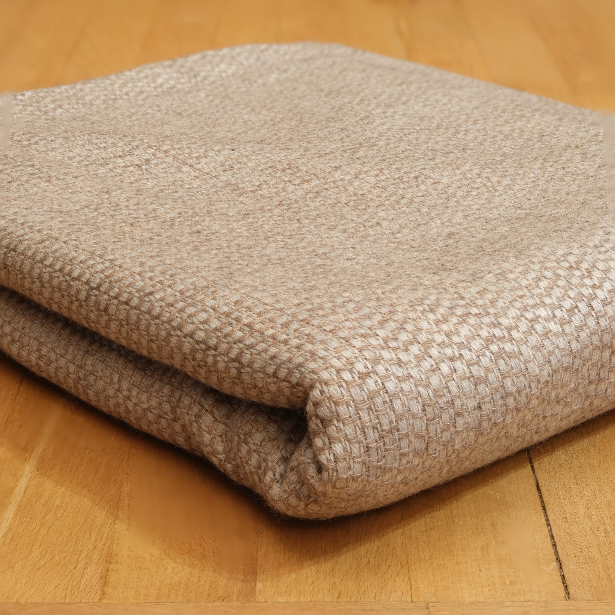 Natural Cashmere Blanket, Himalayan Pashmina Throw, Hand Made In Nepal - Foto 7