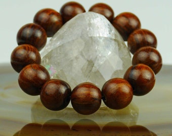 Bracelet Precious Wood (17 mm) Asia Ball Grain 91e