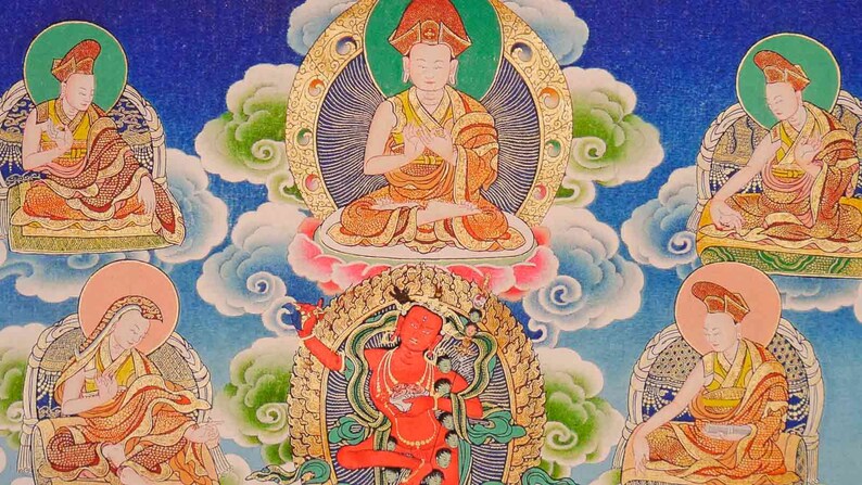 Thangka Achi Chokyi Drolma Buddhism Nepalbuddha Best Print Quality T02 image 10