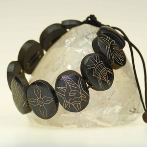 Bracelet Nepal Jewelry Buddha Lucky Symbols s55