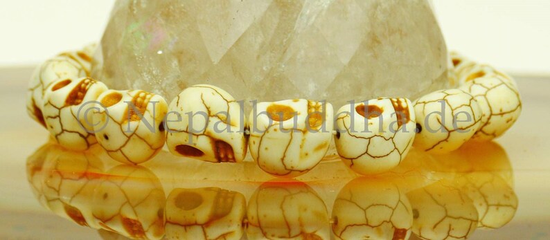 Bracelet Skull Jewelry Marble Design S4 image 4