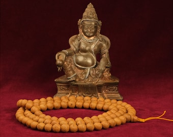 Mala Bodhi Buddhist Prayer Chain 12mm Seeds 108 Pearls Brown Meditation, Buddhism, Gift, EnlightenmentPerlen Women Men Nepal