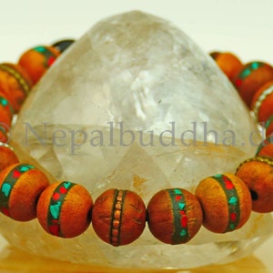 Bracelet Nepal Jewelry Wood Jewelry S14 image 1