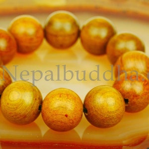 Ball bracelet real sandalwood large balls s27 image 3