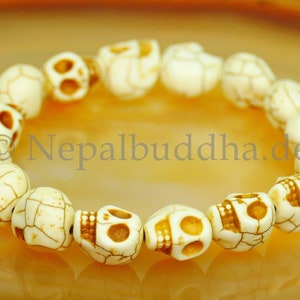 Bracelet Skull Jewelry Marble Design S4 image 3