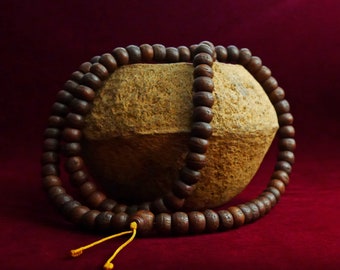 Bodhi Mala Bodhi Tree Seed Mantra Recitation (13 mm) Nepal Buddhism p04