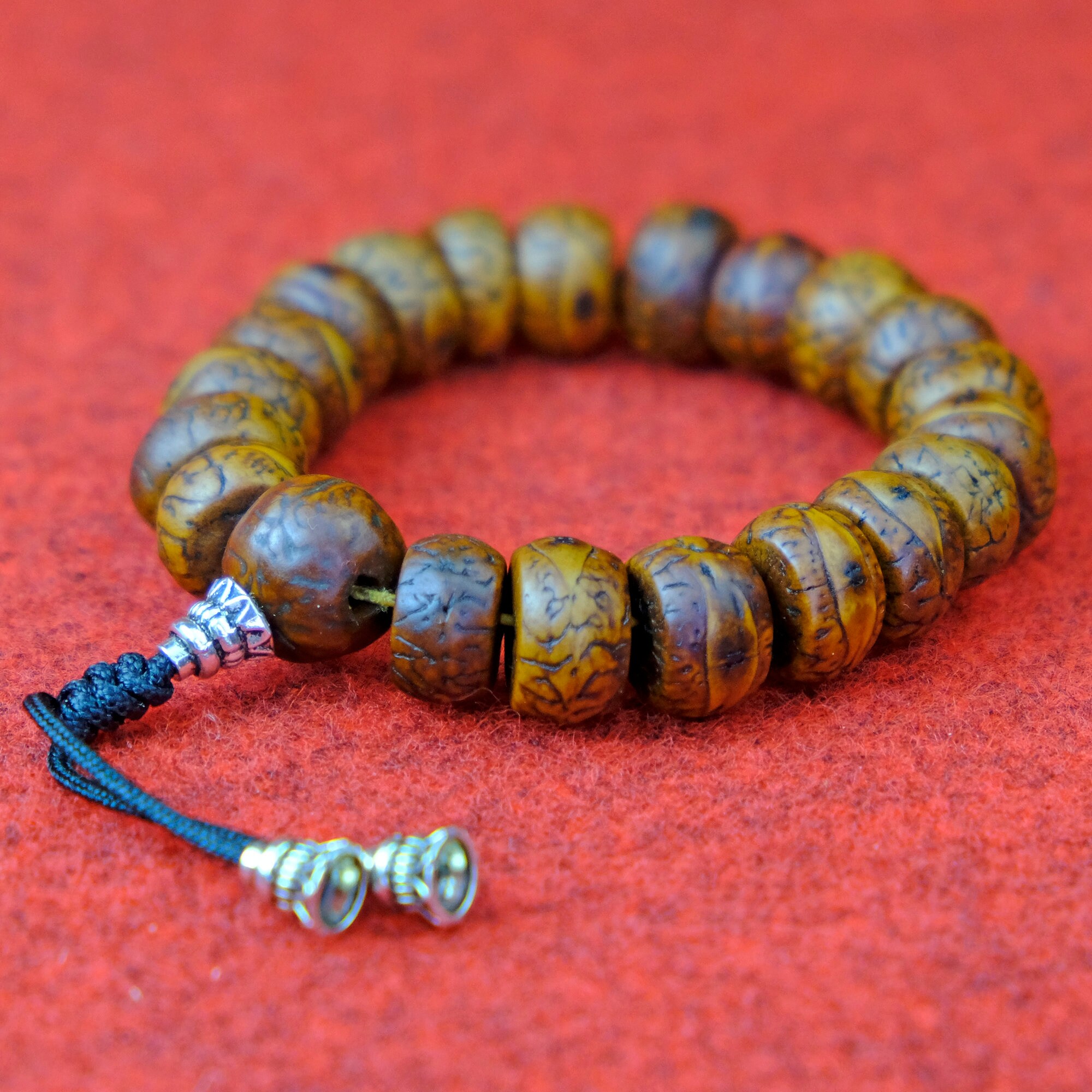 Bodhi Seeds Brown Seed Bracelet Men Jewelry Nepal Precious Etsy