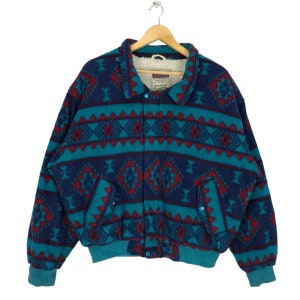 Greeman native aztec button jacket Multicolor Medium Size
