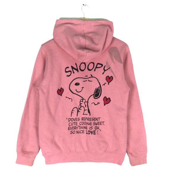 Snoopy Hoodie - Etsy