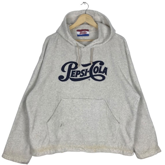 Vintage Hoodie PepsiCola Hoodie Spell Out Sweatshirt