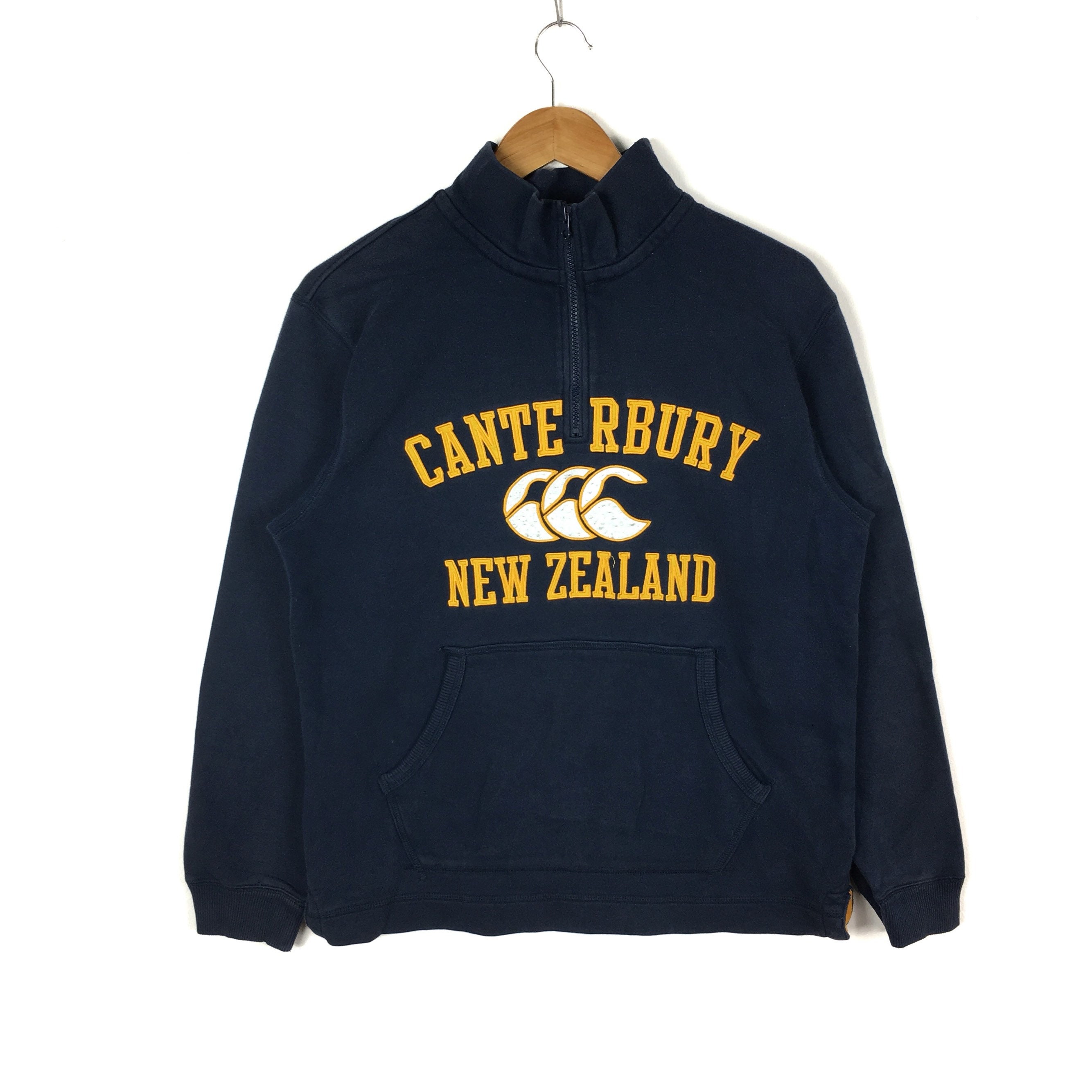 Vintage Canterbury of New Zealand Half Zip Sweatshirt - Large - Etsy