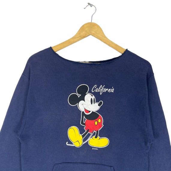 Vintage 90s MICKEY MOUSE Sweatshirt Crewneck Pop … - image 2