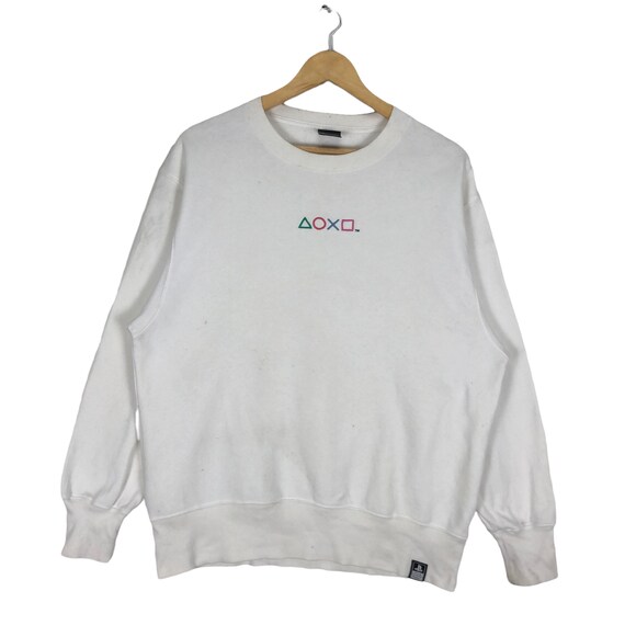 White playstation sweatshirt cheap