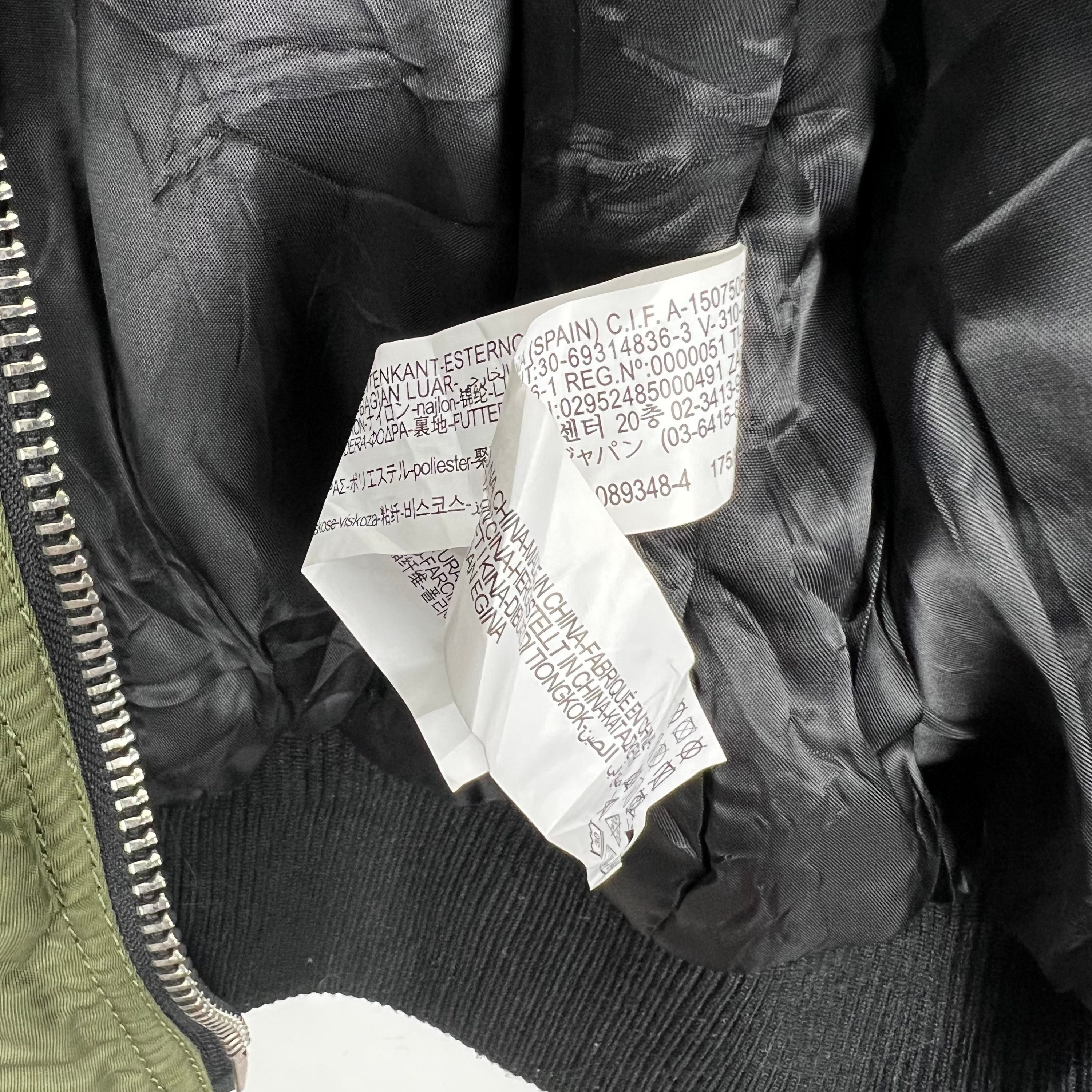 ZARA DWNR. 名作 MA-1 L Zara Ma 1 Flight Bomber Zipper Jacket - Etsy