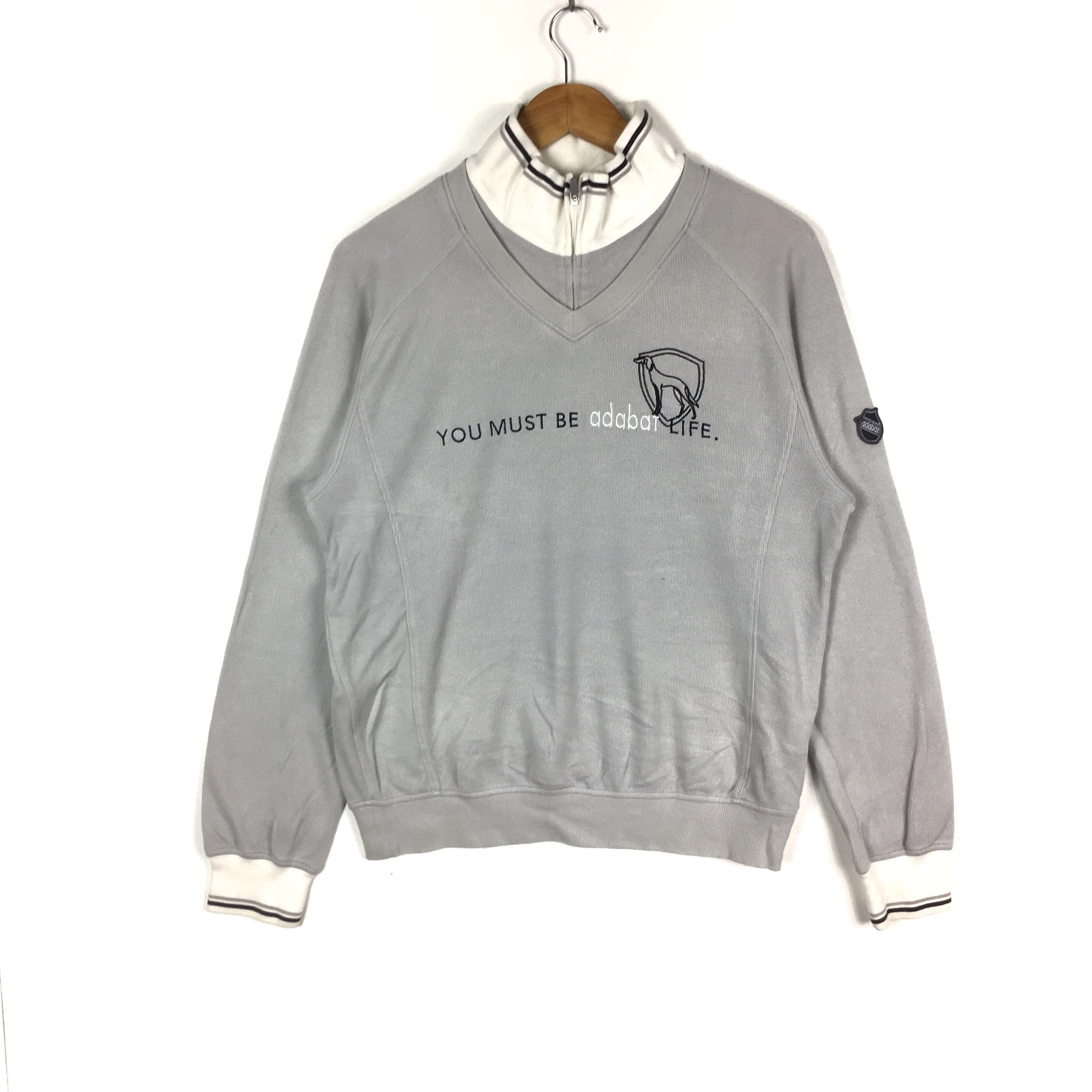 ADABAT Sweatshirt Japanese Brand Fashion Designer Pullover Jumper