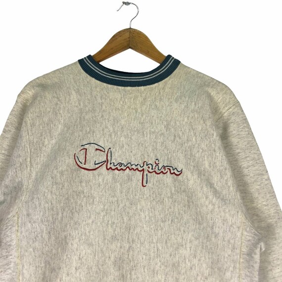 トップス 90s Champion Reverse Weave sweatshirt Vintage Champion Reverse Weave Sweatshirt XL Gray 90s Heavy