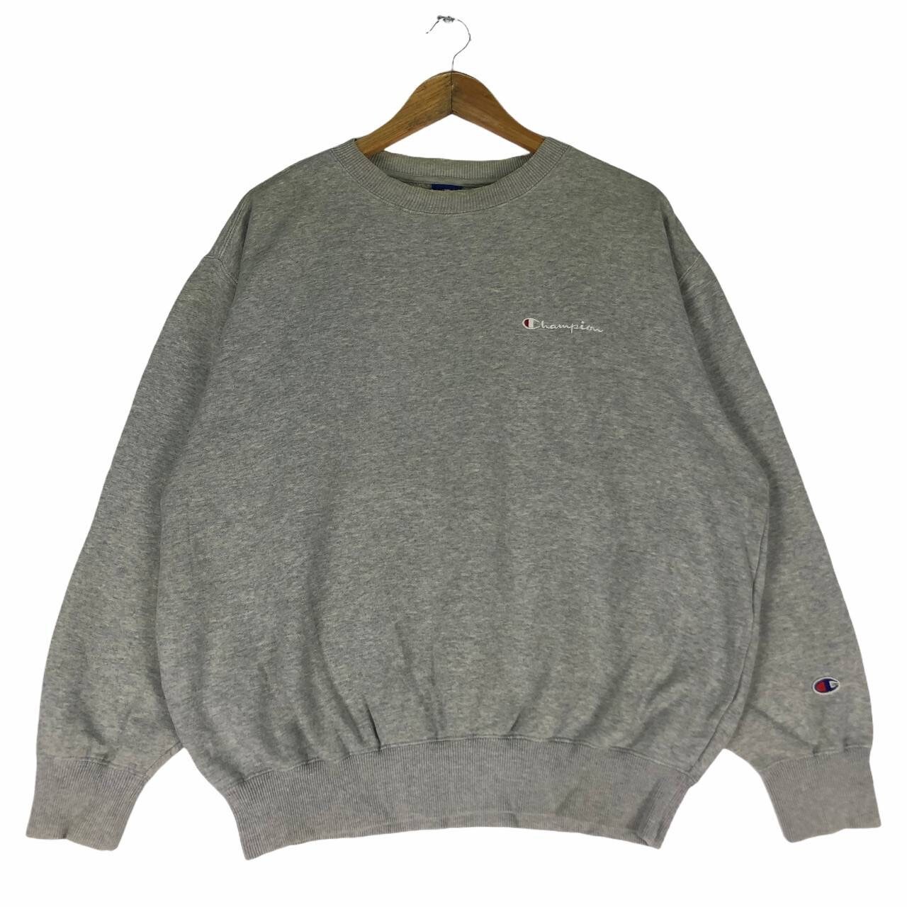 Vintage 90s Champion Sweatshirt Champion Script Basic Logo