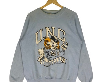 Vintage 90s University North Carolina Crewneck Sweatshirt Size Large