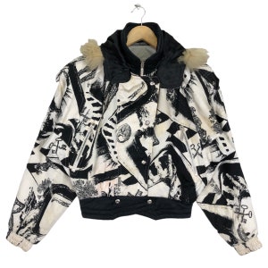 Yamaha Ski Hoodie Black Yamaha Ski Wear Zipper Jacket