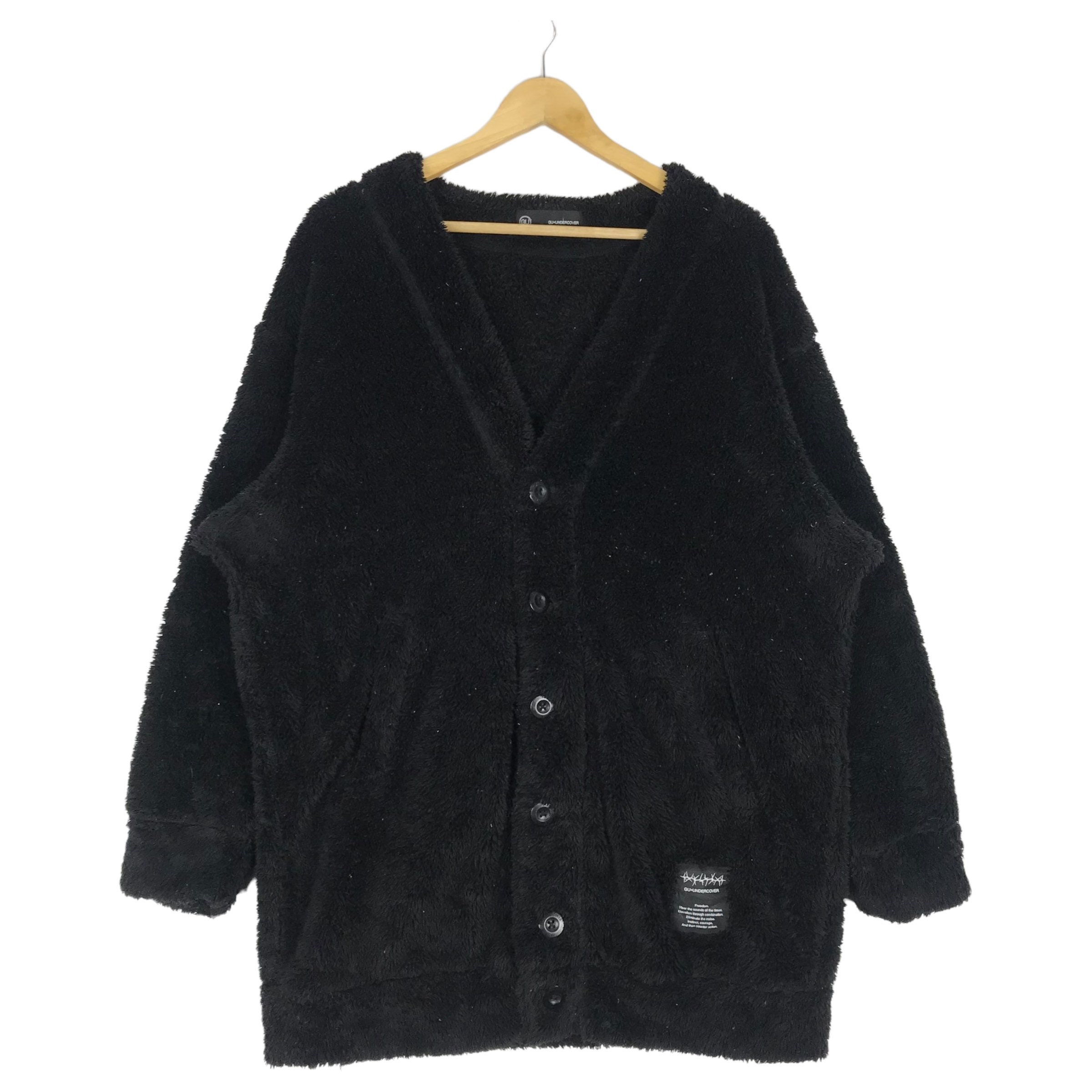 Undercover X Gu Fleece Button Jacket - Etsy Undercover X Gu Fleece Button Jacket - Etsy