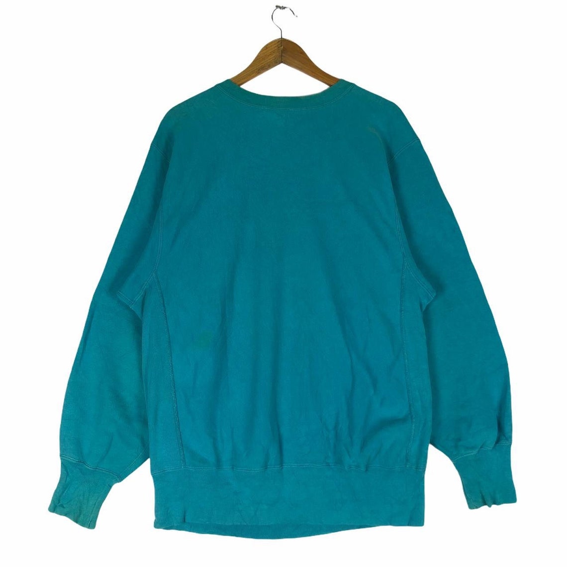 Vintage 90s Champion Sweatshirt Crewneck Pullover Green Colour - Etsy