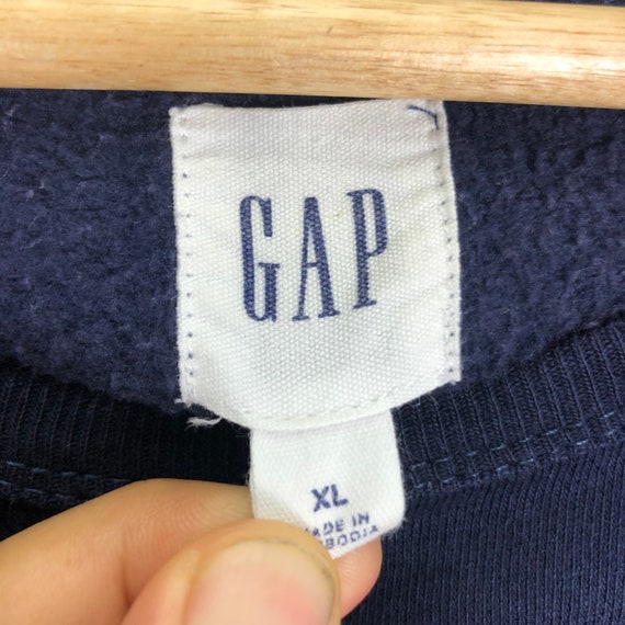 Gap ビッグロゴ スウェットシャツ クルーネック プルオーバー