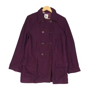 DKNY Wool Blazer The Official Uniform Of NewYork Coats Blazer Purple Colour Small Size