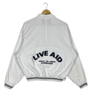 Vintage PPC LIVE AID save life varsity bombet jacket